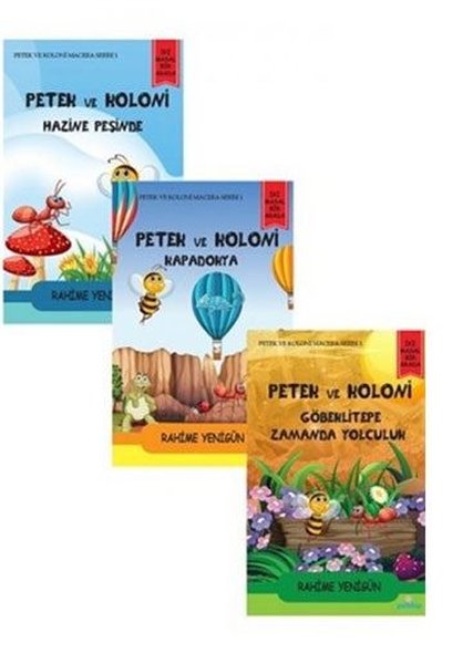 Petek ve Koloninin Maceraları Seti - 3 Kitap Takım