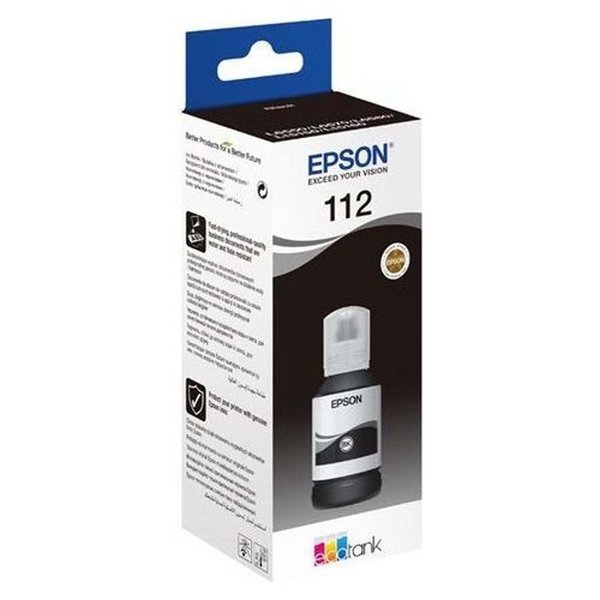 Epson 112 127 ml Ecotank Siyah Mürekkep