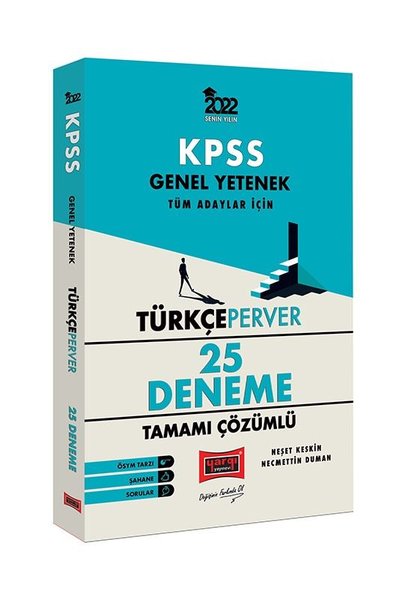 2022 KPSS Genel Yetenek TürkçePerver Tamamı Çözümlü 25 Deneme