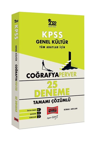 2022 KPSS Genel Kültür CoğrafyaPerver Tamamı Çözümlü 25 Deneme