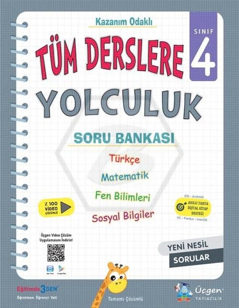 4.Sınıf Tüm Derslere Yolculuk