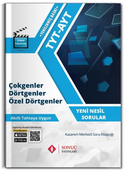 TYT AYT Çokgenler Dörtgenler Özel Dörtgenler