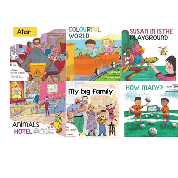 Our Story Book Set Called Atari and Susan - 6 Kitap Takım