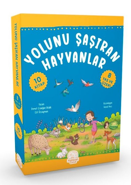 Yolunu Şaşıran Hayvanlar Seti - 10 Kitap Takım