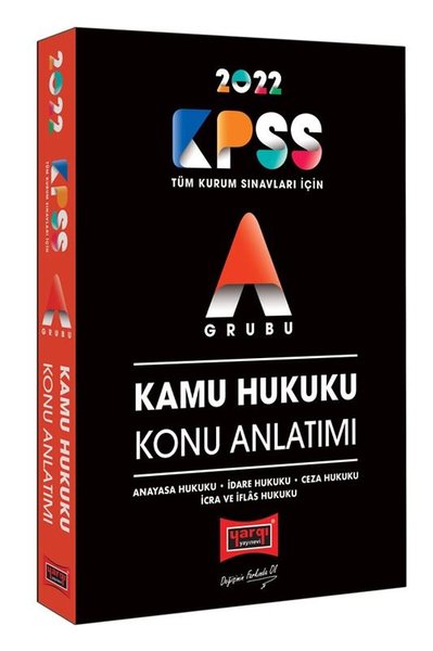 2022 KPSS A Grubu Kamu Hukuku Konu Anlatımı