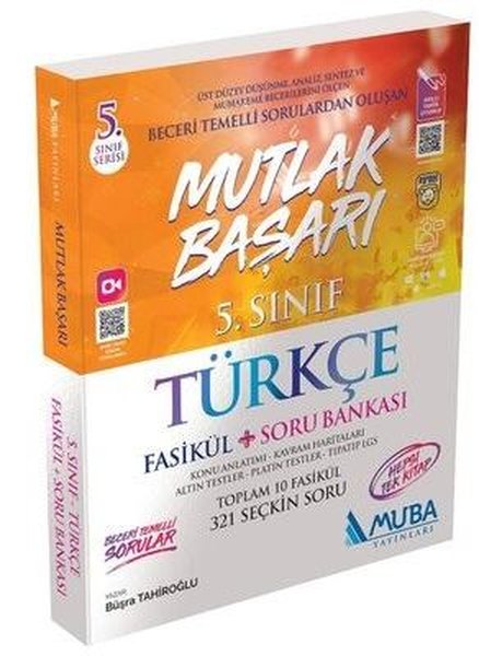 5.Sınıf Mutlak Başarı Türkçe Fasikül ve Soru Bankası