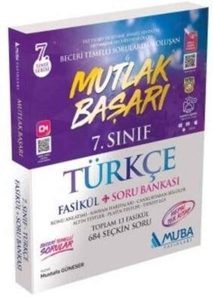 7.Sınıf Mutlak Başarı Türkçe Fasikül ve Soru Bankası