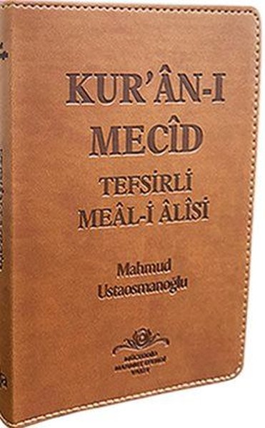 Kur'an-ı Mecid Tefsirli Meali Alisi - Çanta Boy