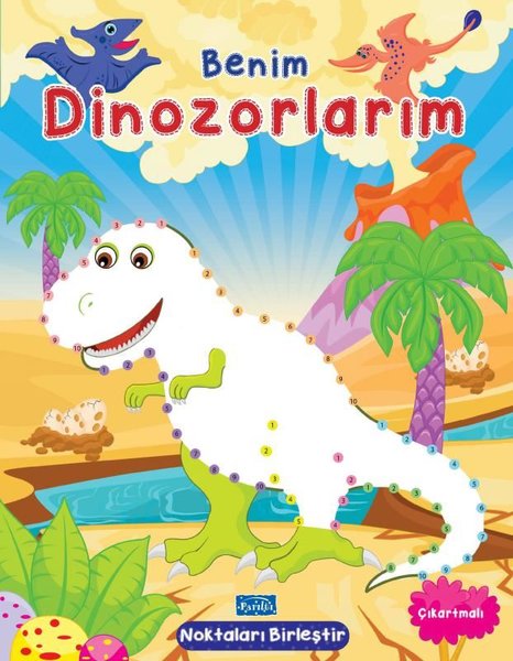 Benim Dinozorlarım - Noktaları Birleştir Çıkartmalı