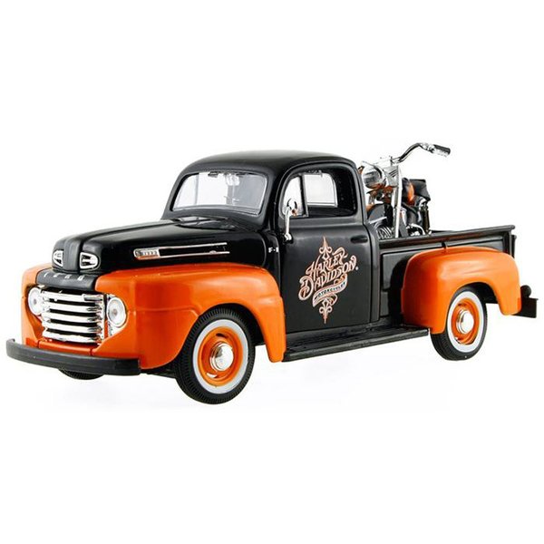 Maisto 1:24 1948 Ford Pick-Up Model Araba+ 1:24 1958 FLH DUO Glid