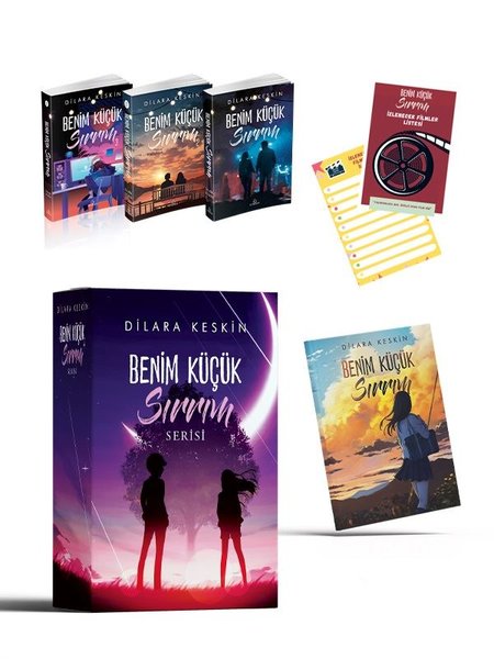 Benim Küçük Sırrım Seti - 3 Kitap Takım - Hediyeli Özel Kutu