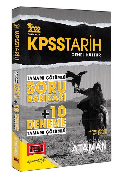 2022 KPSS Genel Kültür Tarih Ataman Tamamı Çözümlü Soru Bankası+10 Deneme