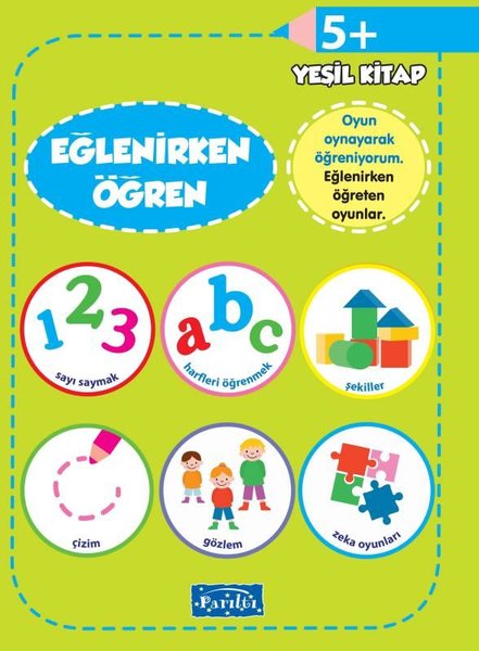 Eğlenirken Öğren Yeşil Kitap +3 Yaş