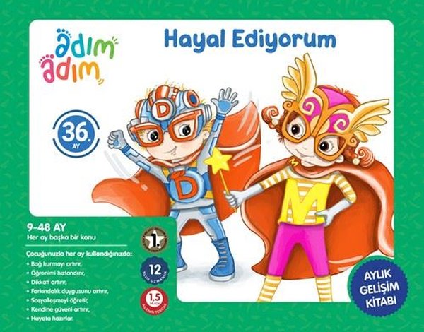 Adım Adım 36.Ay Gelişim Kitabı