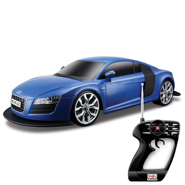 Maisto Tech 1:10 Audi R8 V10 U/K Araba Lacivert