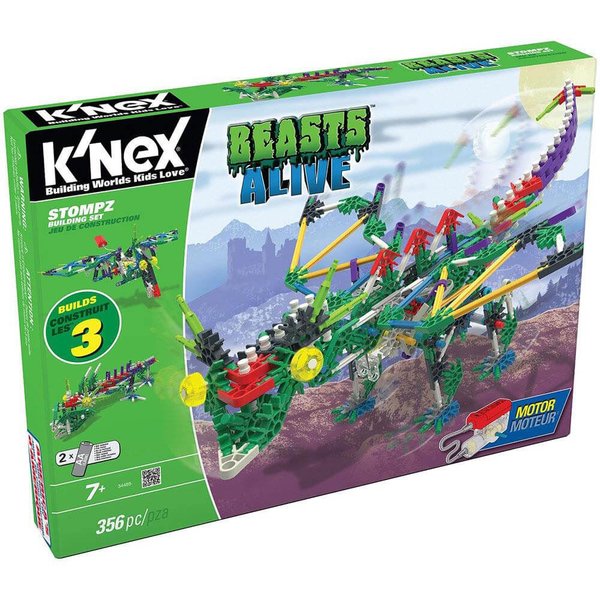 KNex Stompz Yapım Seti (Motorlu) Beasts Alive Knex 34485