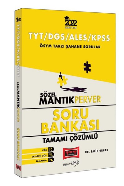 2022 TYT DGS ALES KPSS Sözel MantıkPerver Tamamı Çözümlü Soru Bankası