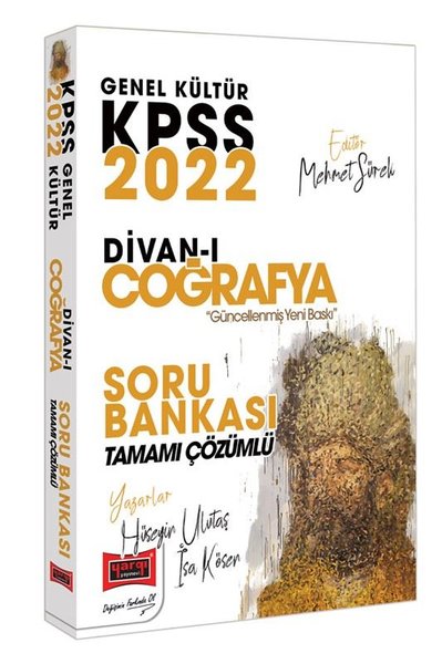 2022 KPSS Genel Kültür Divan-ı Coğrafya Tamamı Çözümlü Soru Bankası