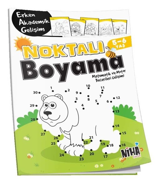 Noktalı Boyama 5 - 6 Yaş