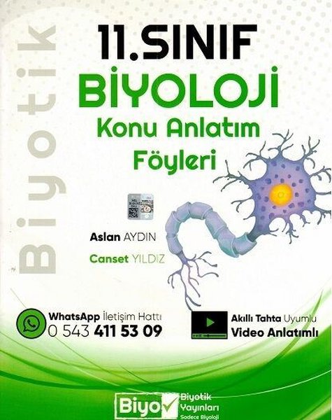 2022 11.Sınıf Biyoloji Konu Anlatım Föyleri