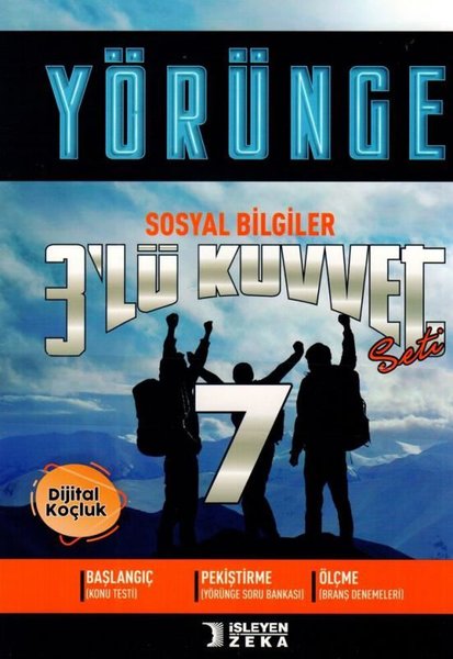 2022 7.Sınıf Sosyal Bilimler 3'lü Kuvvet Yörünge Serisi Seti