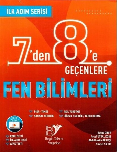 2022 7'den 8'e Geçenlere Fen Bilimleri İlk Adım Serisi