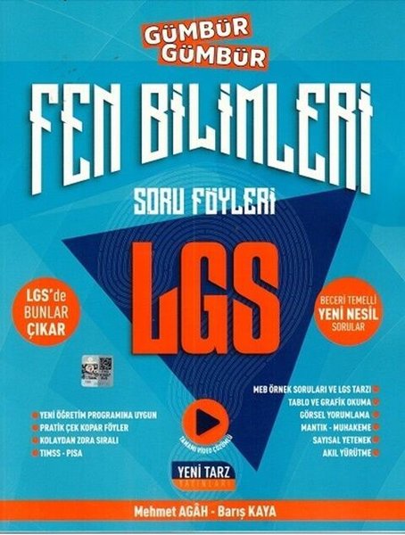 2022 8.Sınıf LGS Fen Bilimleri Gümbür Gümbür Soru Föyleri