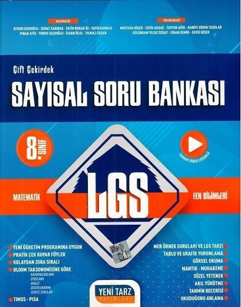 2022 8.Sınıf LGS Sayısal Soru Bankası