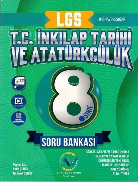 8.Sınıf LGS T.C. İnkılap Tarihi ve Atatürkçülük Soru Bankası