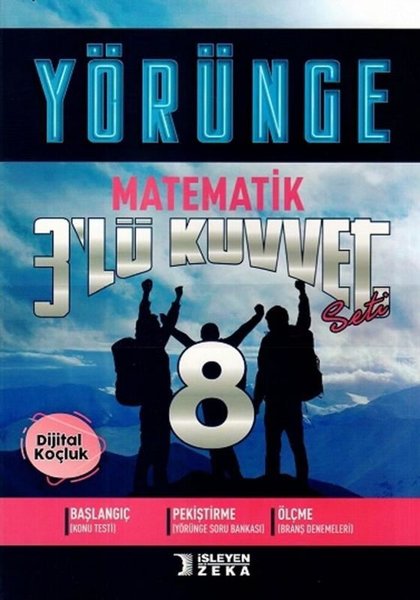 2022 8.Sınıf Matematik 3'lü Kuvvet Yörünge Serisi Seti