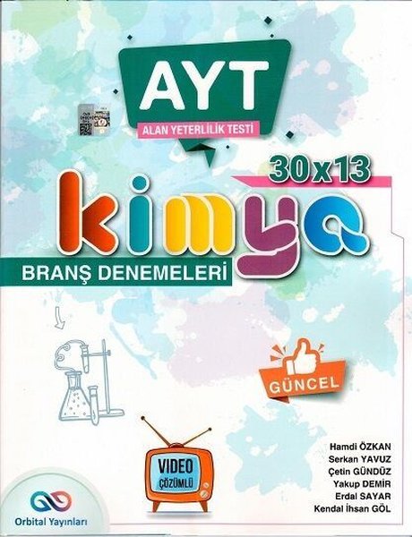 2022 AYT Kimya 30x13 Branş Denemesi