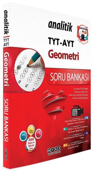 2022 TYT AYT Geometri Analitik Soru Bankası