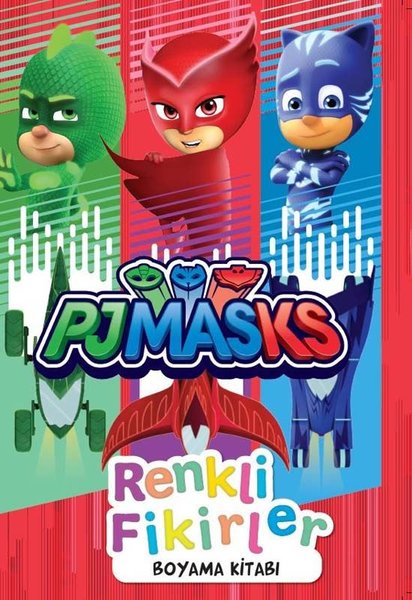 Pjmasks - Renkli Fikirler Boyama Kitabı