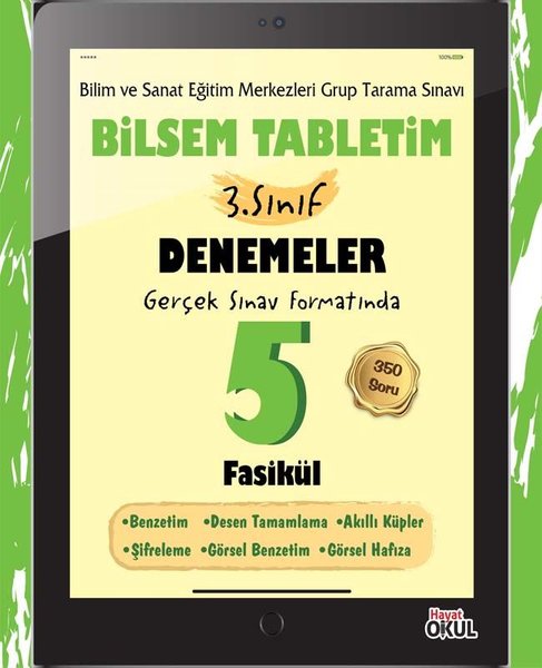 3.Sınıf Bilsem Tabletim - Denemeler