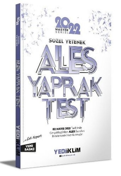 2022 ALES Sözel Yetenek Çek Kopart Yaprak Test