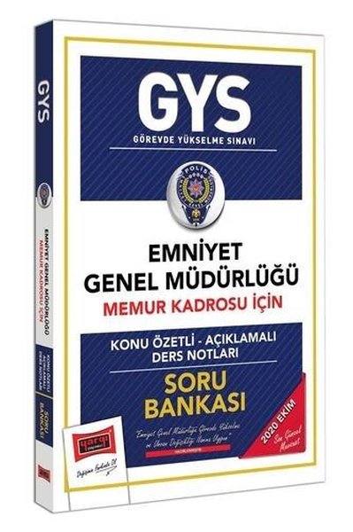 GYS Emniyet Genel Müdürlüğü Memur Kadrosu İçin Konu Özetli Soru Bankası