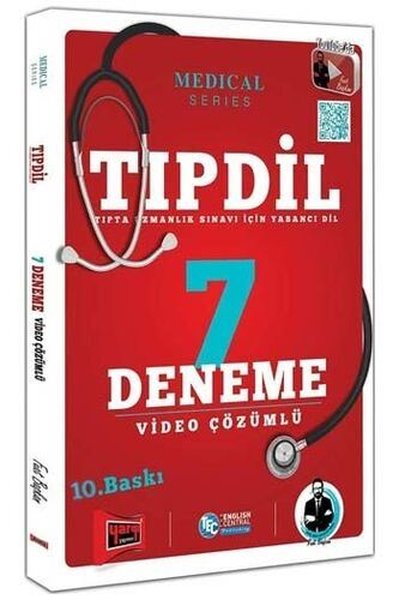 TIPDİL Video Çözümlü 7 Deneme Sınavı 10.Baskı