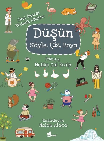 Düşün-Söyle - Çiz - Boya