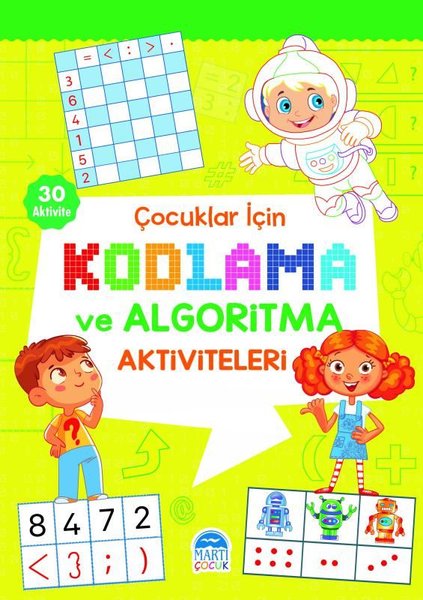 Çocuklar için Kodlama ve Algoritma Aktiviteleri - Yeşil