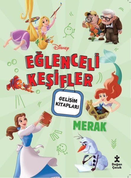 Disney Eğlenceli Keşifler - Merak - Gelişim Kitapları