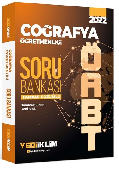 2022 ÖABT Coğrafya Öğretmenliği Tamamı Çözümlü Soru Bankası