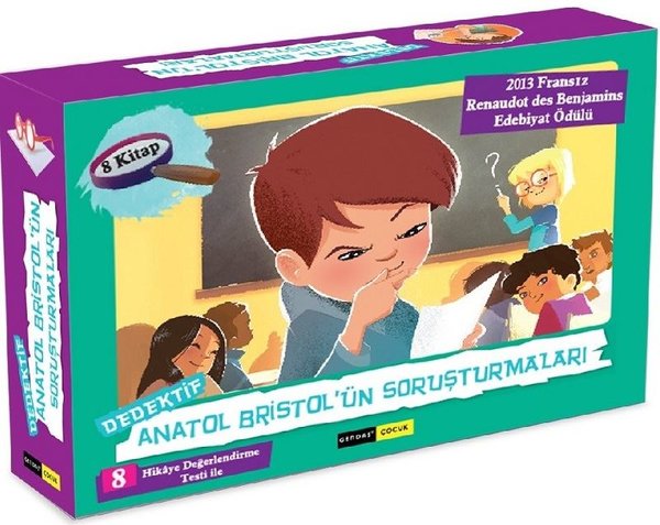 Dedektif Anatol Bristol'ün Soruşturmaları - 8 Kitap Takım Kutulu