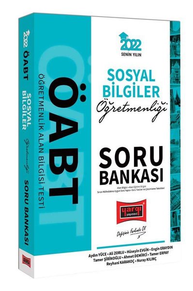 2022 ÖABT Sosyal Bilgiler Öğretmenliği Soru Bankası