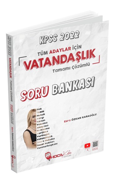 2022 KPSS Vatandaşlık Tamamı Çözümlü Soru Bankası