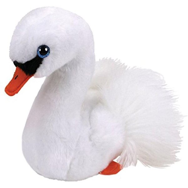 Ty Gracie Il Cigno In Peluche Beanie Babies – 15 Cm Di Morbidezza E Grandi Occhi - 5