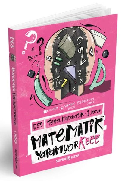 DGS Temel Matematik Matematik Yapamıyorkeee 1. Kitap Süper Kitap Hijyenik Kitap 2022
