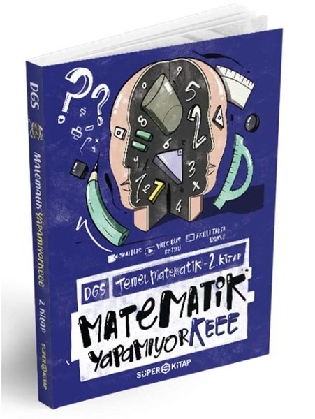 DGS Temel Matematik Matematik Yapamıyorkeee 2. Kitap Süper Kitap Hijyenik Kitap 2022
