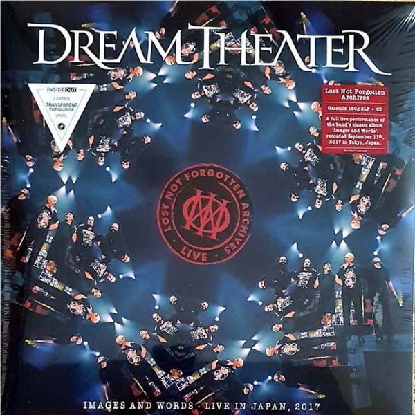 Dream Theater Lost Not Forgotten Archives: images And 2 Lp + 1 Cd Plak