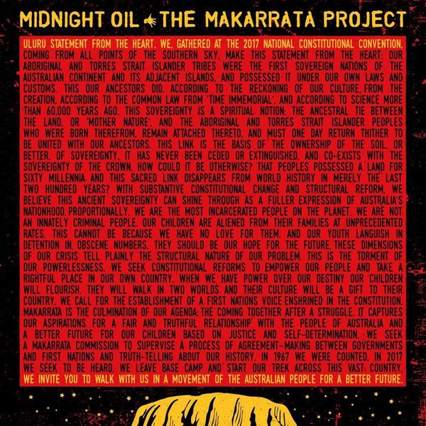 Midnight Oil The Makarrata Project Plak