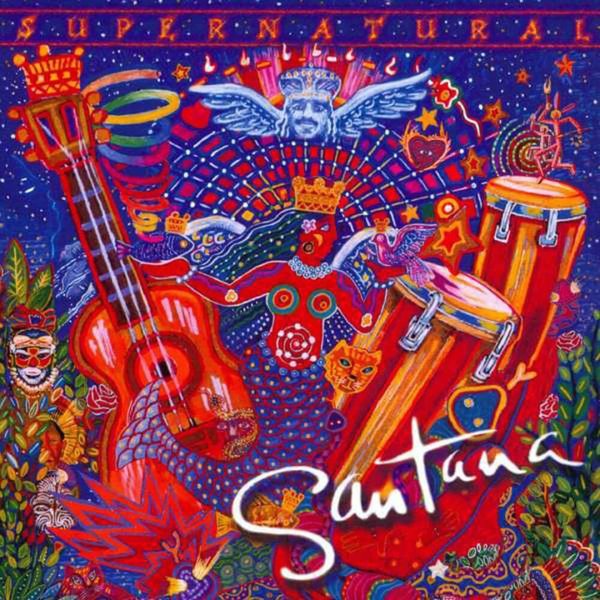 Carlos Santana Supernatural Plak